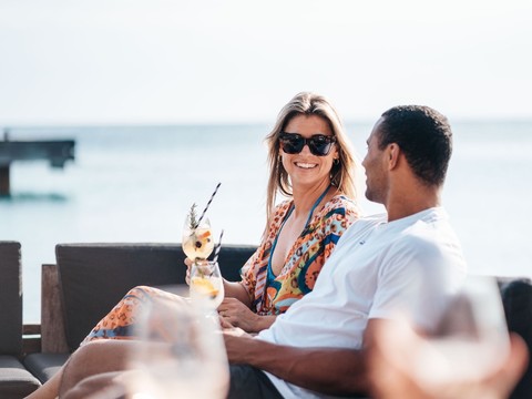 Couple at the beach